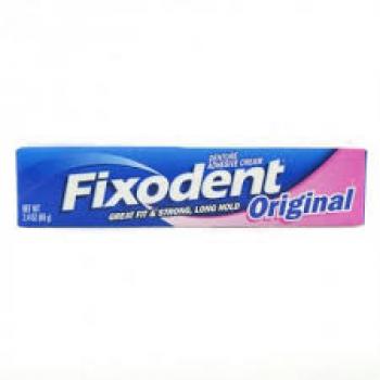 Creme Fixador de Dentadura Fixodent Original com 68g