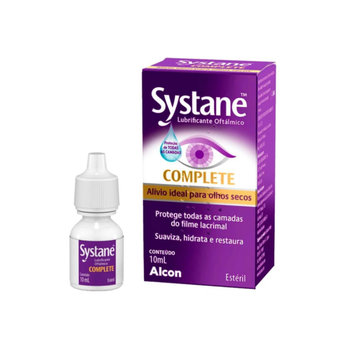 Lubrificante Oftalmico Systane Complete Alcon 10ml