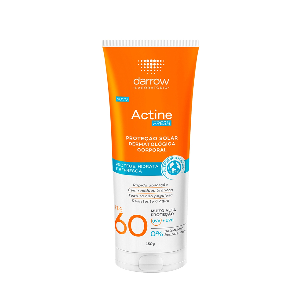 Protetor Solar Actine Fresh Corporal FPS 60 150g