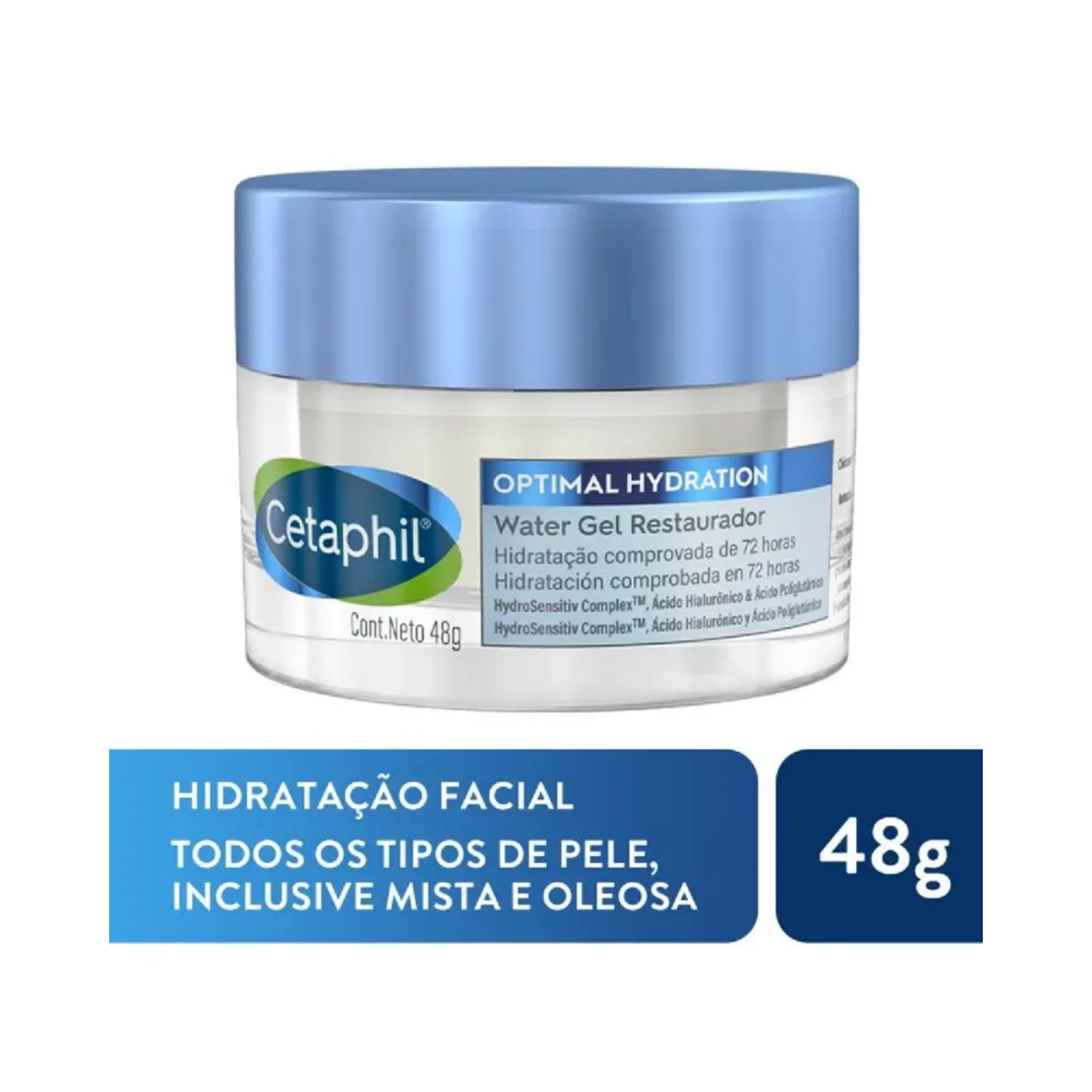 Hidratante Facial Cetaphil Water Gel Restaurador 48G