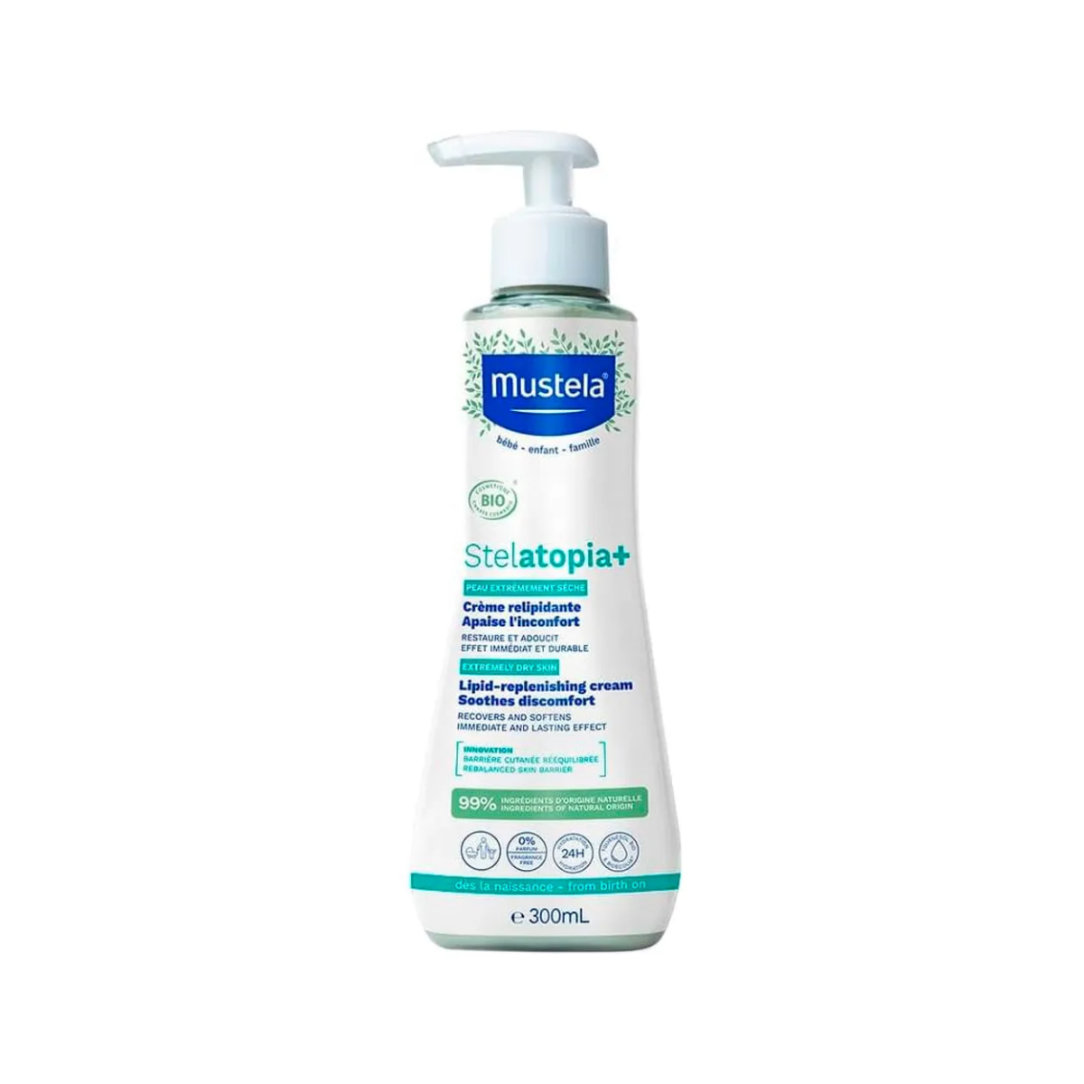 Hidratante Relipidante Stelatopia+ Mustela 300Ml