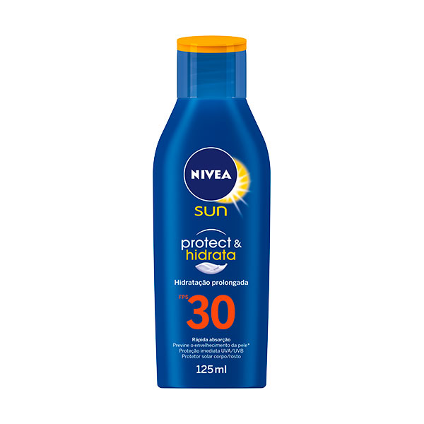 Protetor Solar Nivea Sun Protect & Hidrata FPS30 125ml