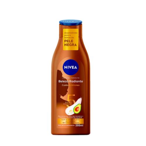 Locao Deo Hidratante Corporal Nivea Beleza Radiante Cuidado Intenso 200Ml