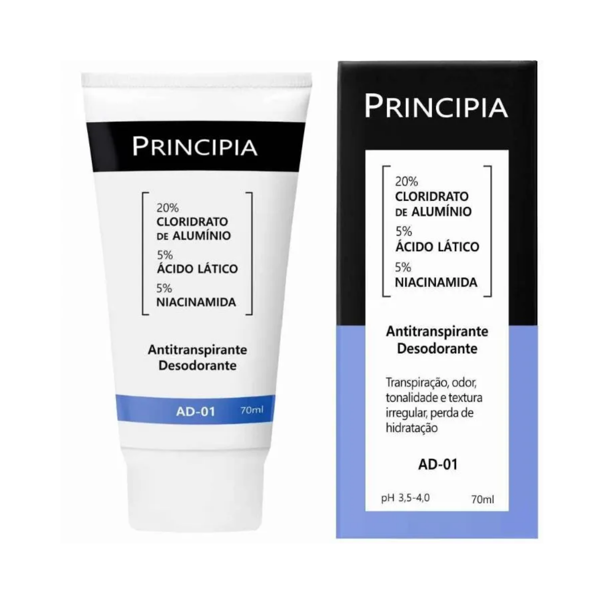 Desodorante Antitranspirante AD-01 Principia 70ml