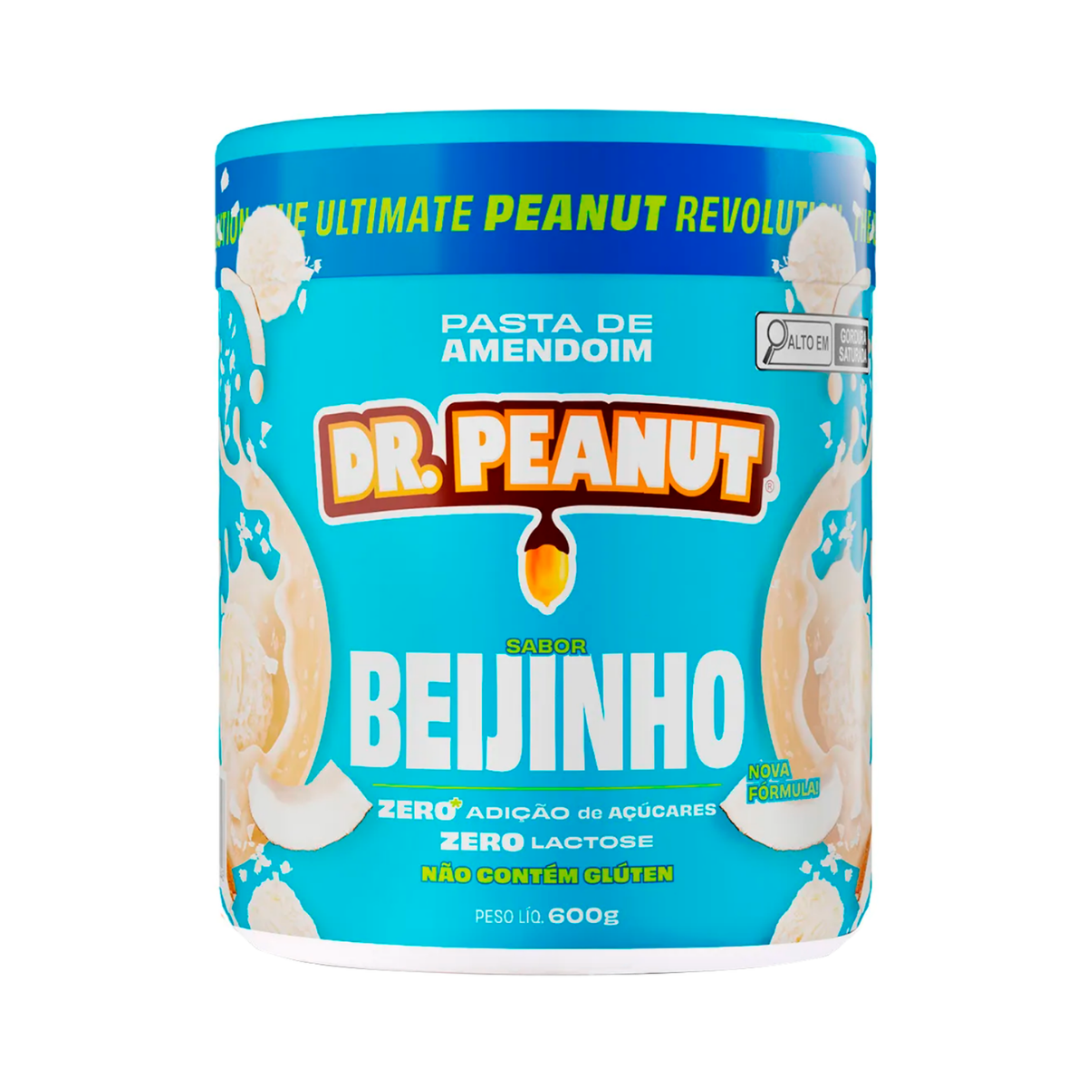 Pasta De Amendoim Beijinho Dr Peanut 600g