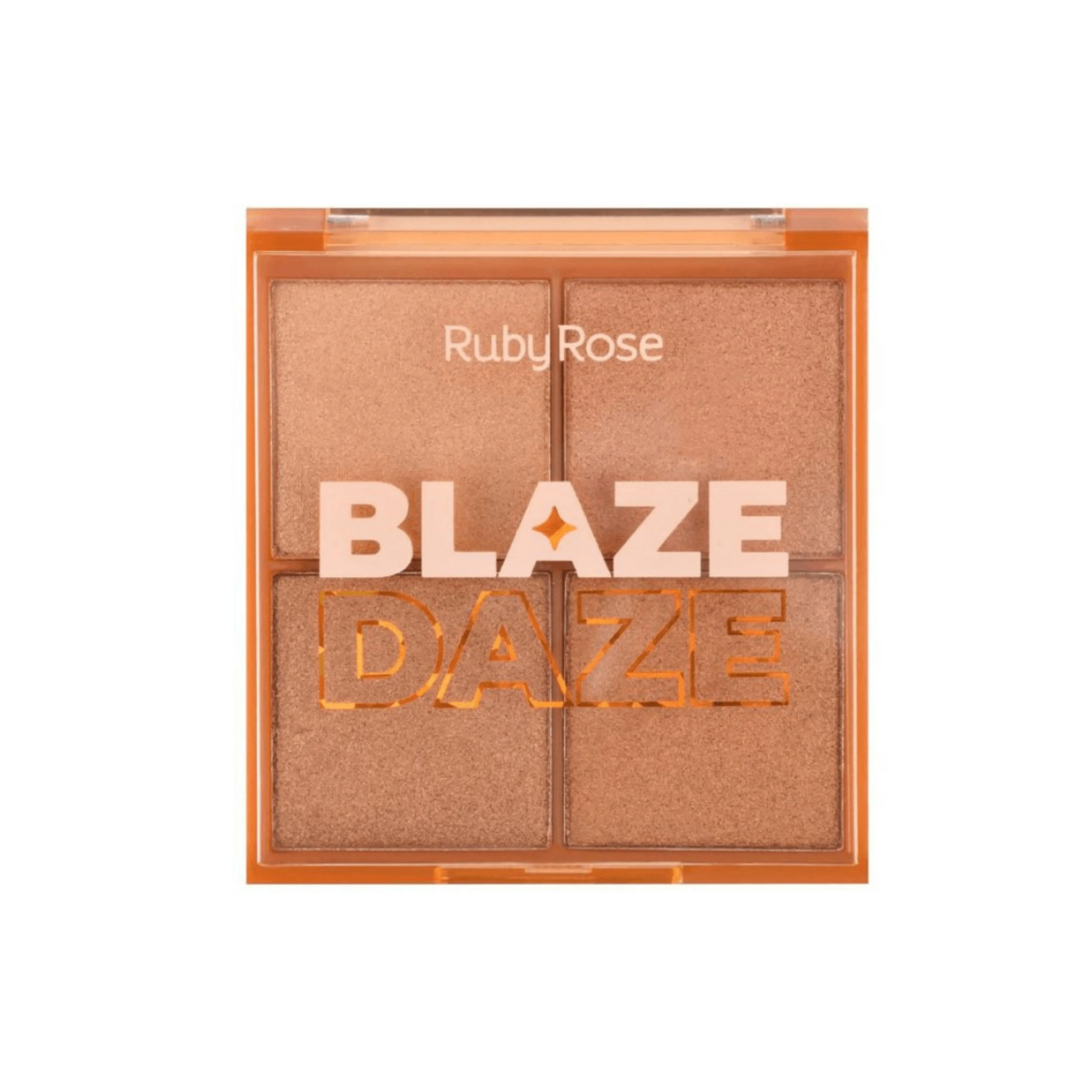 Paleta Quarteto de Iluminador Ruby Rose Blaze Daze HB7523-3