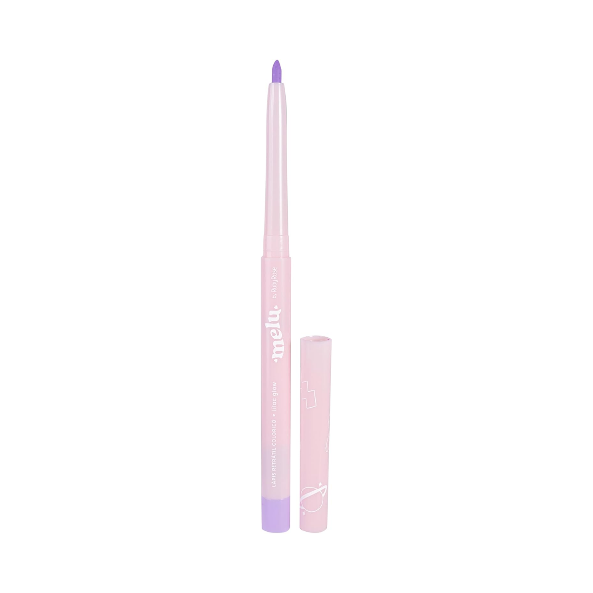 Lápis De Olhos Colorido Lilás Melu Ruby Rose