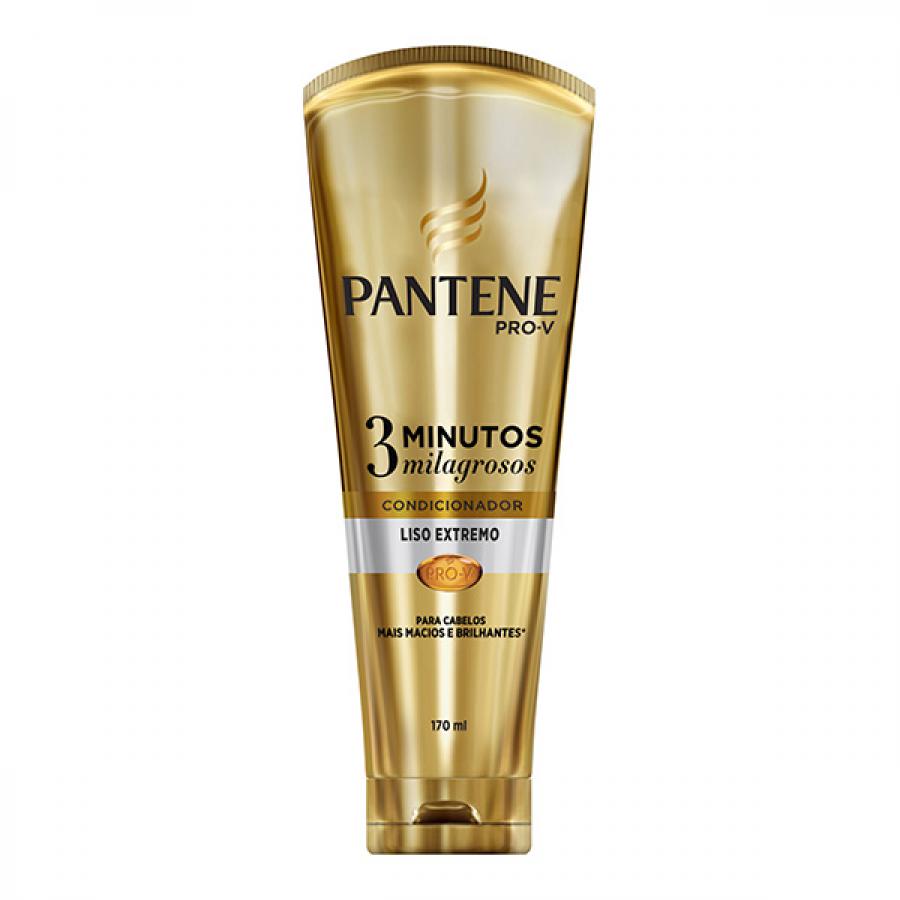 Condicionador Pantene 3 Minutos Milagrosos Liso Extremo 170ml
