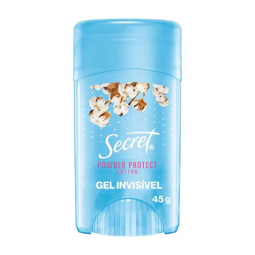Desodorante Secret Powder Protect Cotton Gel 45G