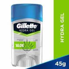 Desodorante Masculino Gillette Hydra Gel aloe, stick com 45g