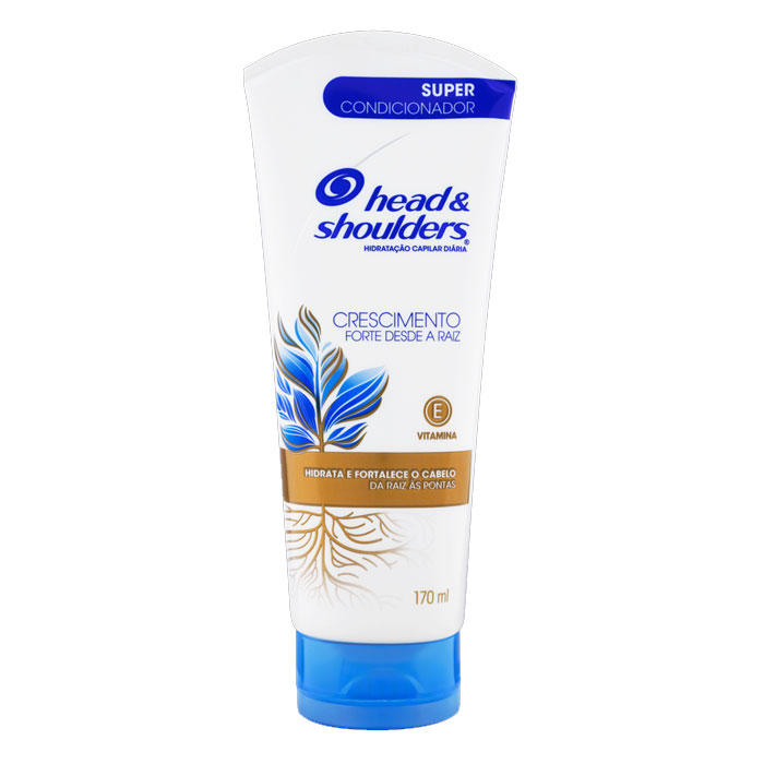 Super Condicionador Head & Shoulders Crescimento Forte Desde a Raiz Vitamina E 170ml