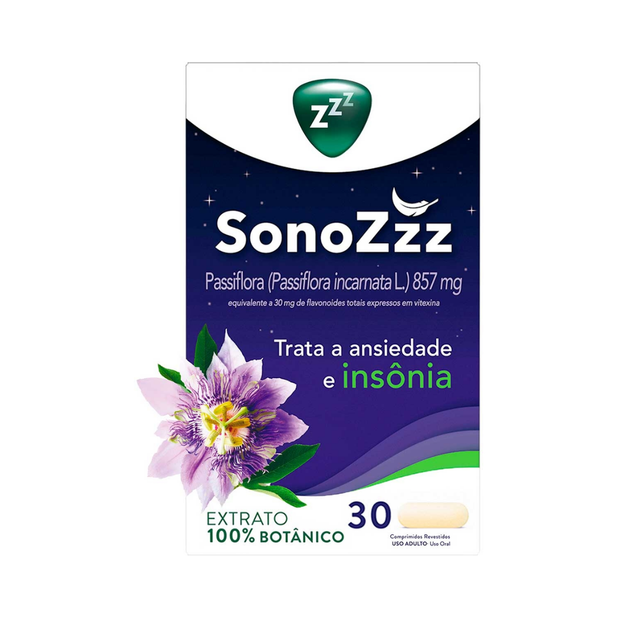 SonoZzz Melatonina 30 Comprimidos