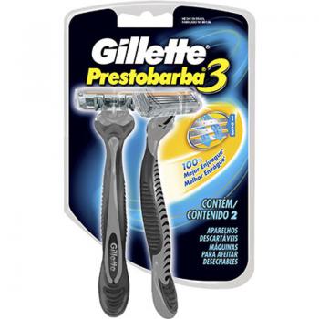 APARELHO DE BARBEARA PREST 3 UL/GRIP 2UN