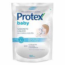Sabonete Liquido Infantil Refil Delicate Care Protex Baby 180ml