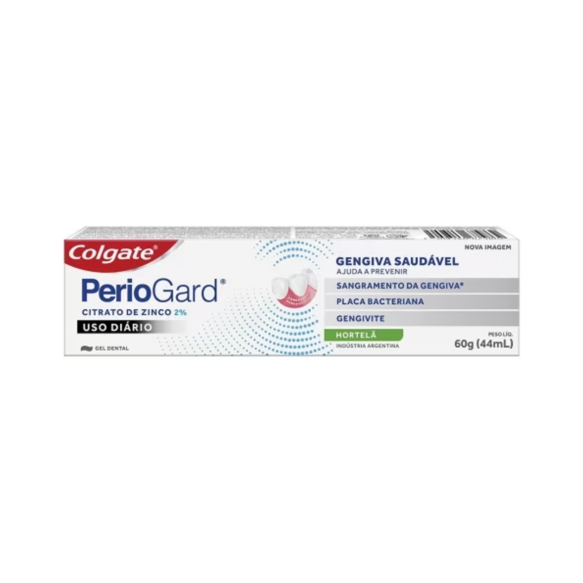 GEL DENTAL HORTELA COLGATE PERIOGARD GENGIVA SAUDAVEL CAIXA 60G