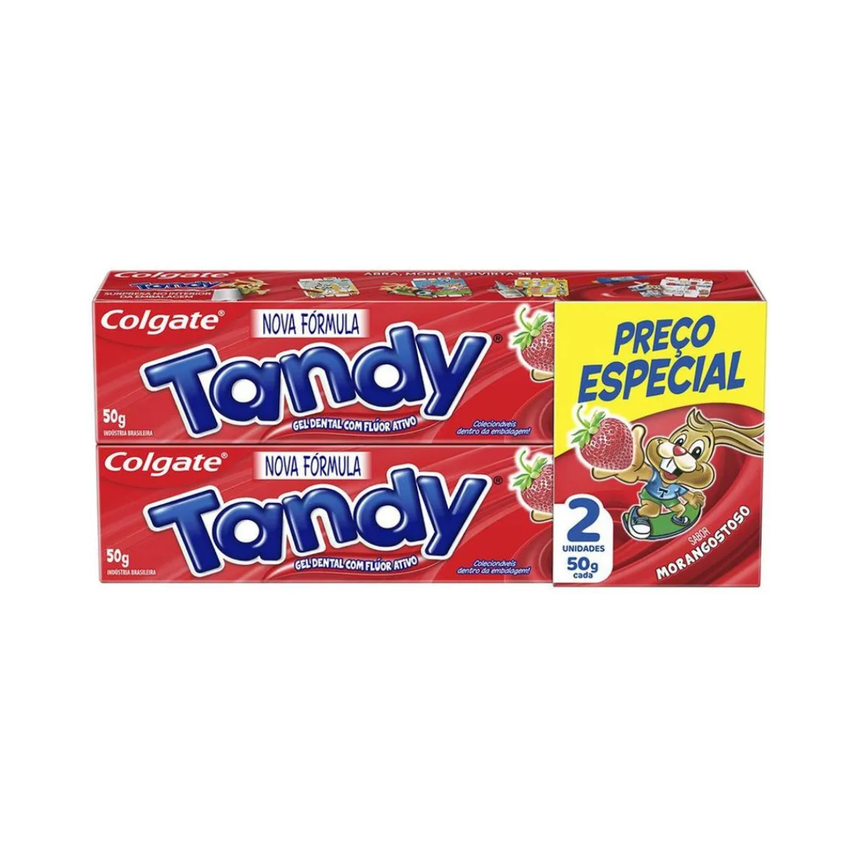 Creme Dental Tandy Morango Colgate 50g 2 Unidades