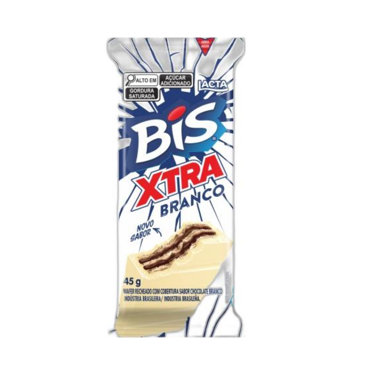 Chocolate Bis Xtra Chocolate Branco Lacta 45g
