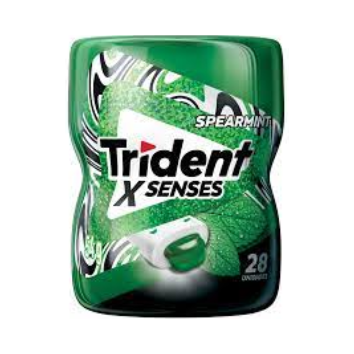 Goma De Mascar X Senses Menta Trident 54g 28 Unidades