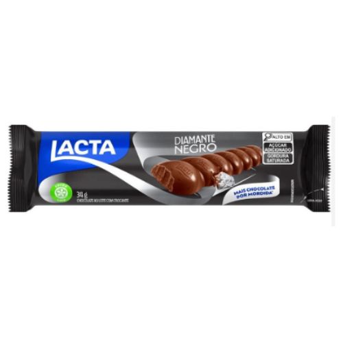 Barra de Chocolate Diamante Negro Lacta 34g