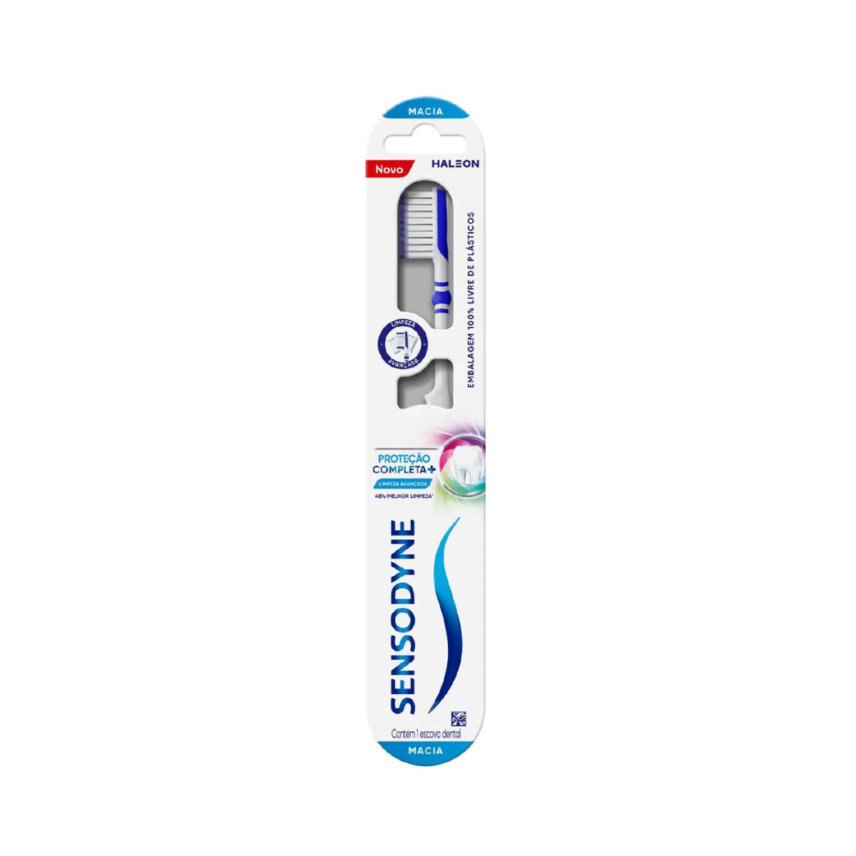 Escova De Dente Protecao Completa+ Macia Sensodyne 1 Unidade