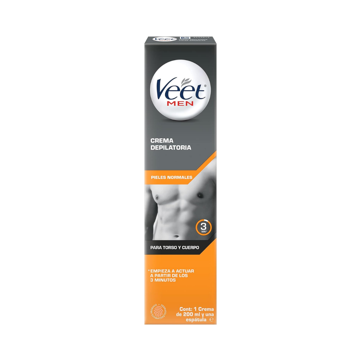 Creme Depilatorio Men Pele Normal Veet 200ml