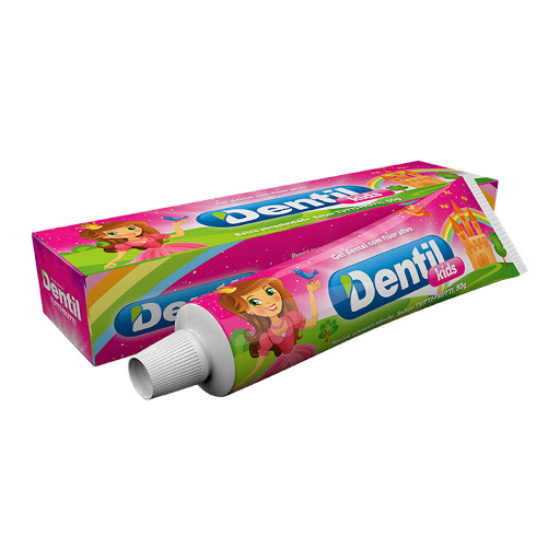 Gel Dental Dentil Kids 3+ meses, tutti-frutti com 50g