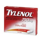Paracetamol Multiplas Dores Tylenol 750mg 10 Comprimidos
