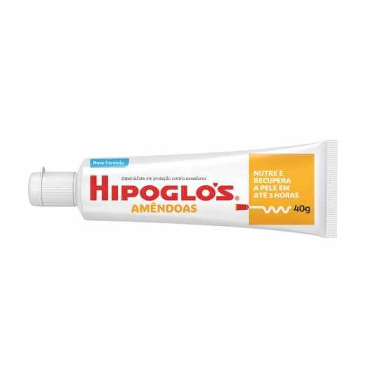 Creme Preventivo Contra Assaduras Hipoglos Amendoas Nutre e Recupera 40g