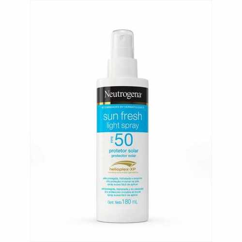 Protetor Solar Corporal Neutrogena Sun Fresh Light FPS 30, spray com 180mL