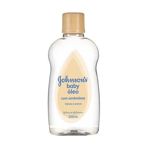 Oleo Infantil Johnsons & Johnsons Amendoas 200ml
