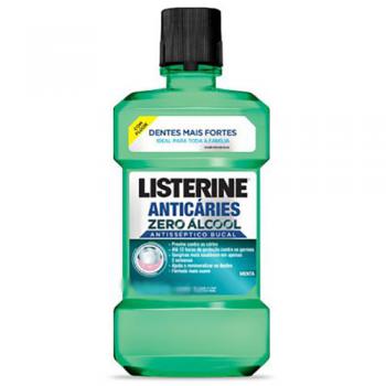 Enxaguatorio Bucal Listerine Zero Anticaries 250ml