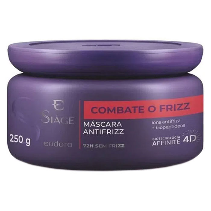 Máscara Capilar Siàge Combate O Frizz Eudora 250g