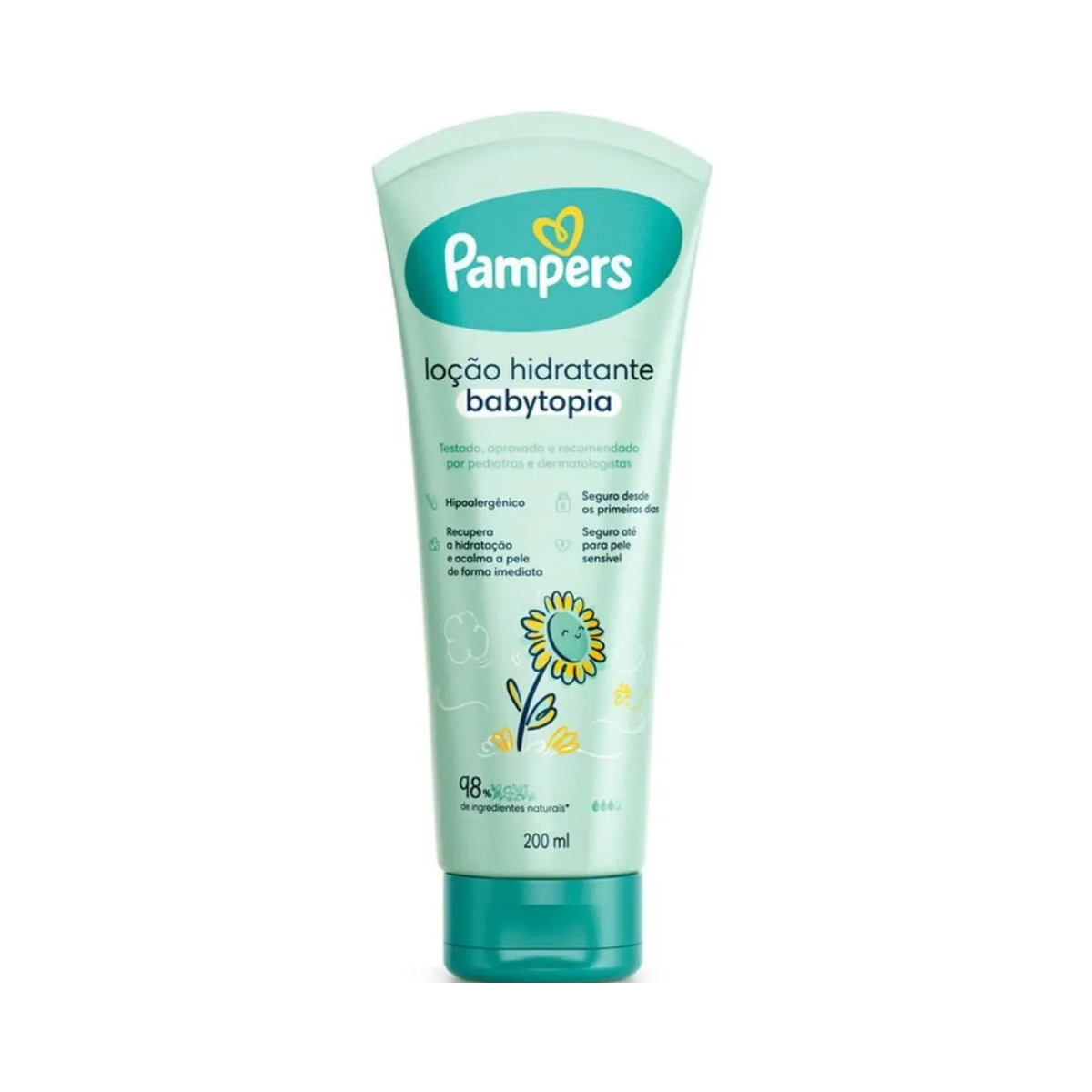 Loção Hidratante Corporal Babytopia Pampers 200ml
