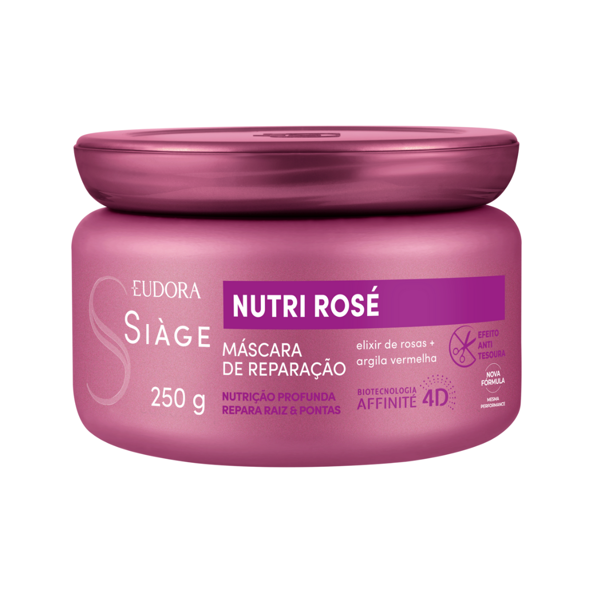 Máscara de Reparação Capilar Siàge Nutri Rosé 250G