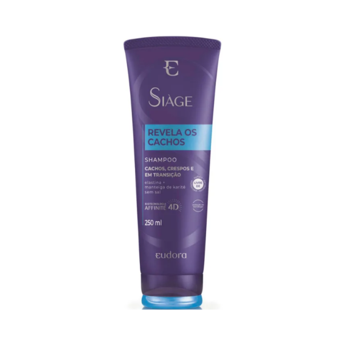 Shampoo Siage Revela Os Cachos Eudora 250ml