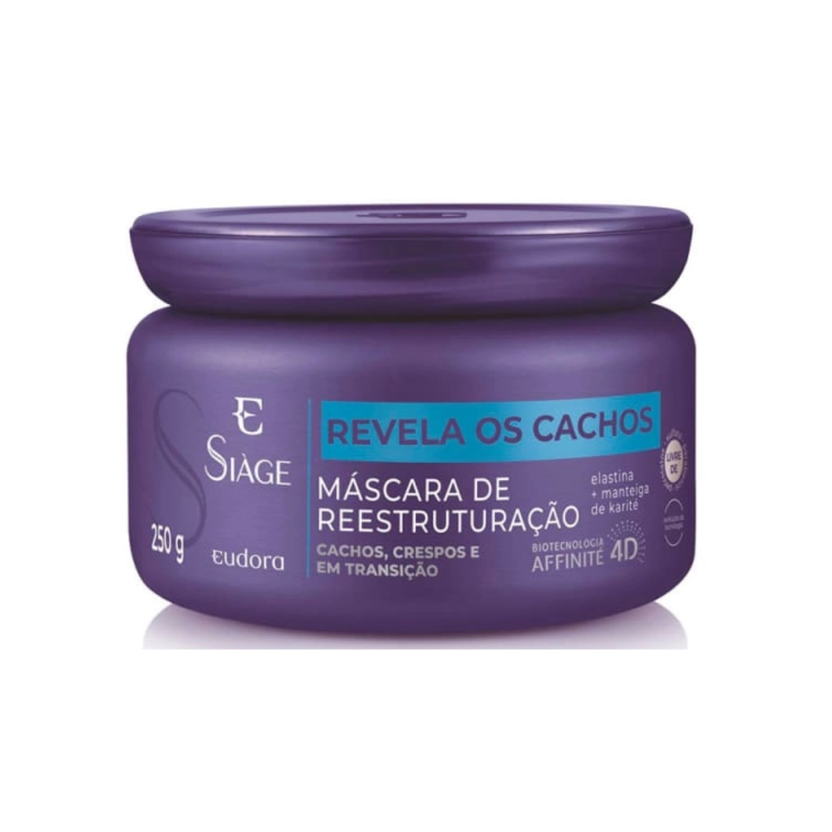 Siage Mascara De Reestruturacao Revela Os Cachos Eudora 250g