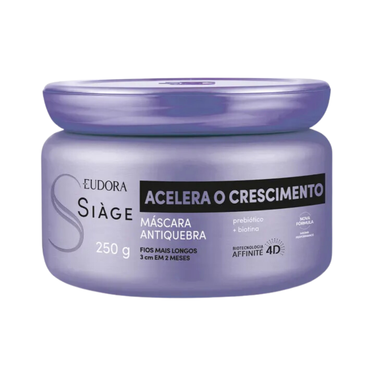 Mascara Capilar Siage Acelera o Crescimento Eudora 250g