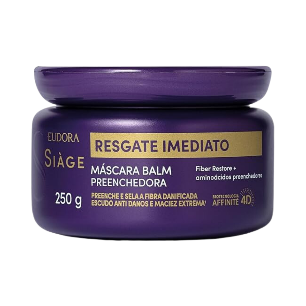 Mascara Capilar Resgate Imeadiato Siage Eudora 250g