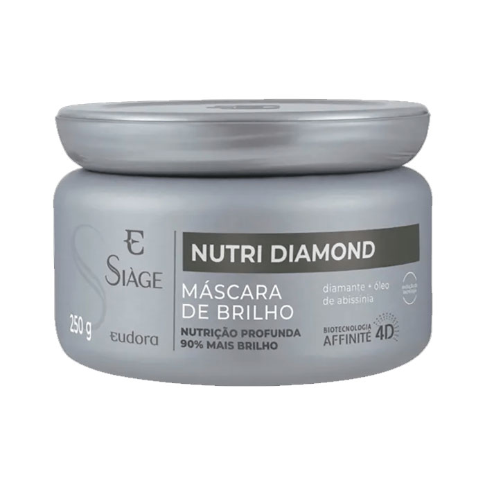 Mascara Capilar de Brilho Siage Nutri Diamond 250g