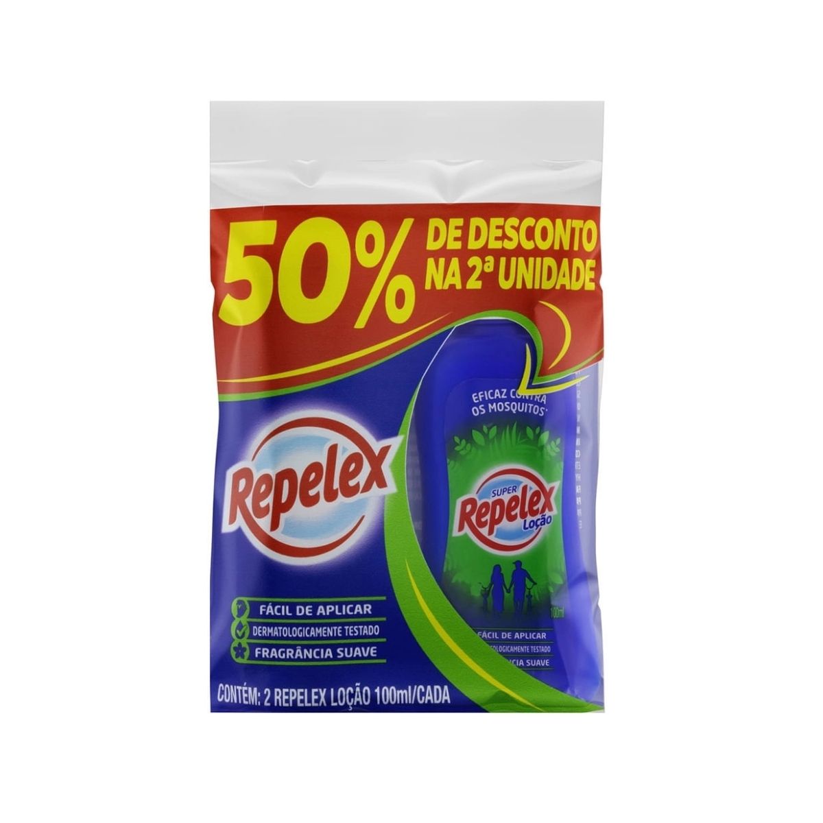 Kit Repelente em Loção Repelex 2 Unidades 100Ml
