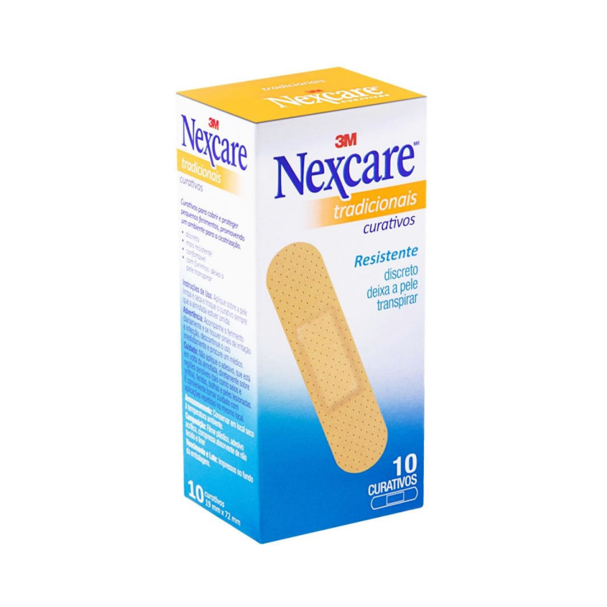 Curativos Tradicionais Nexcare 10 Unidades