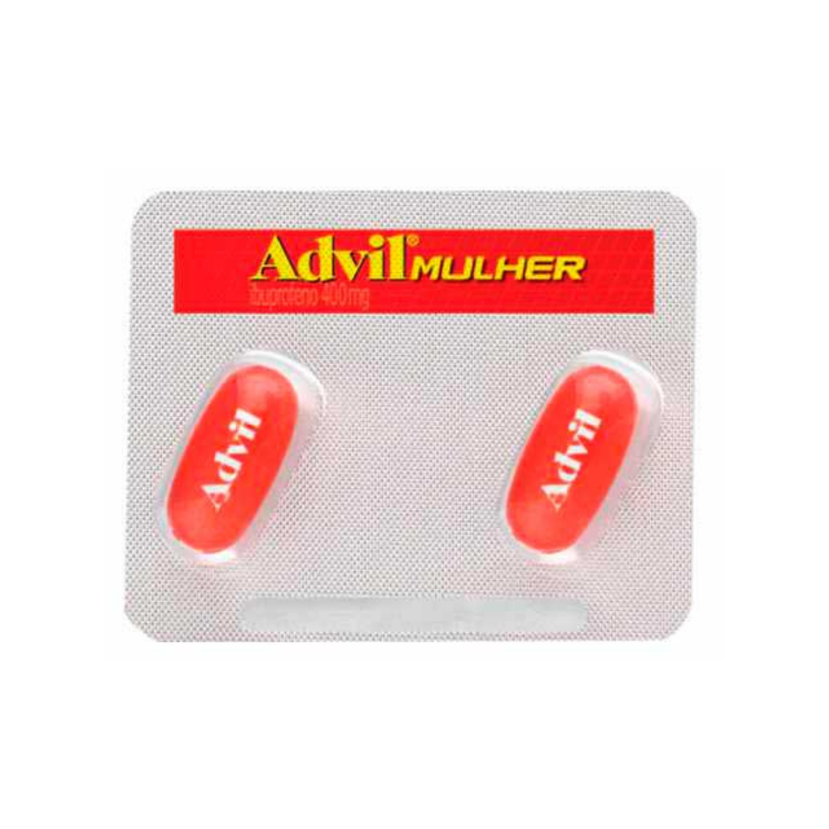 Advil 400mg blíster com 2 cápsulas moles