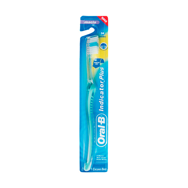 Escova Dental Oral B Indicator Plus Macia