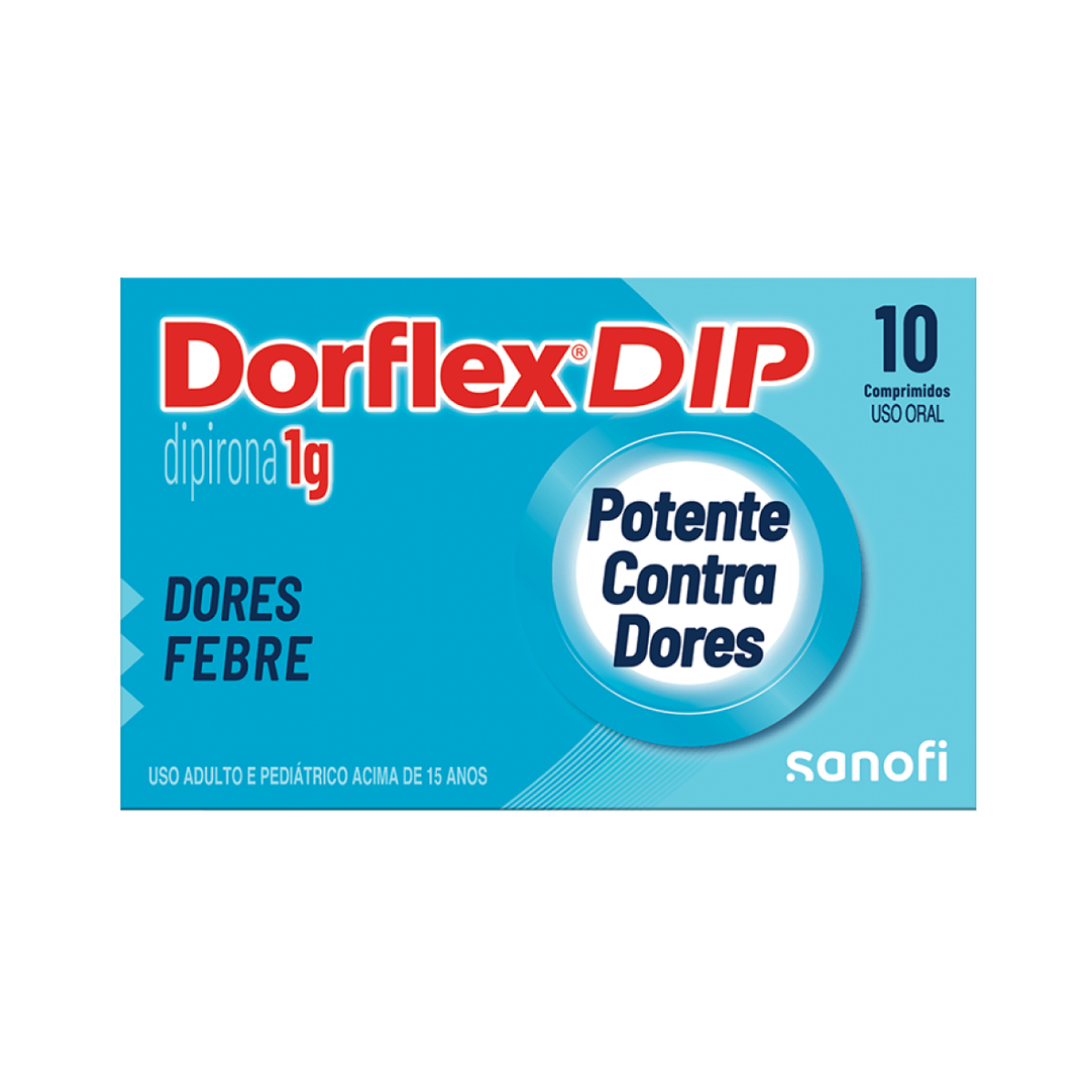 Dorflex DIP Sanofi 1g 10 Comprimidos
