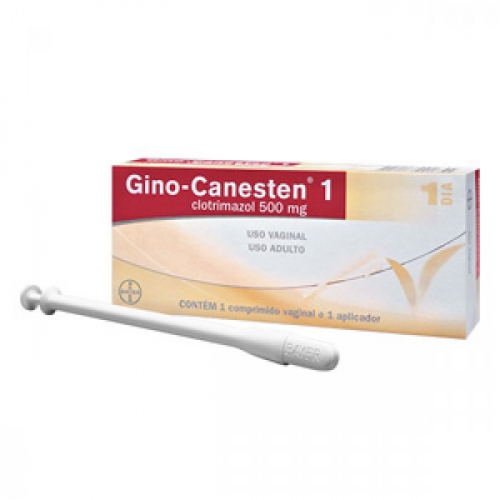 Gino-Canesten Ovulo Bayer 500mg 1 Comprimido