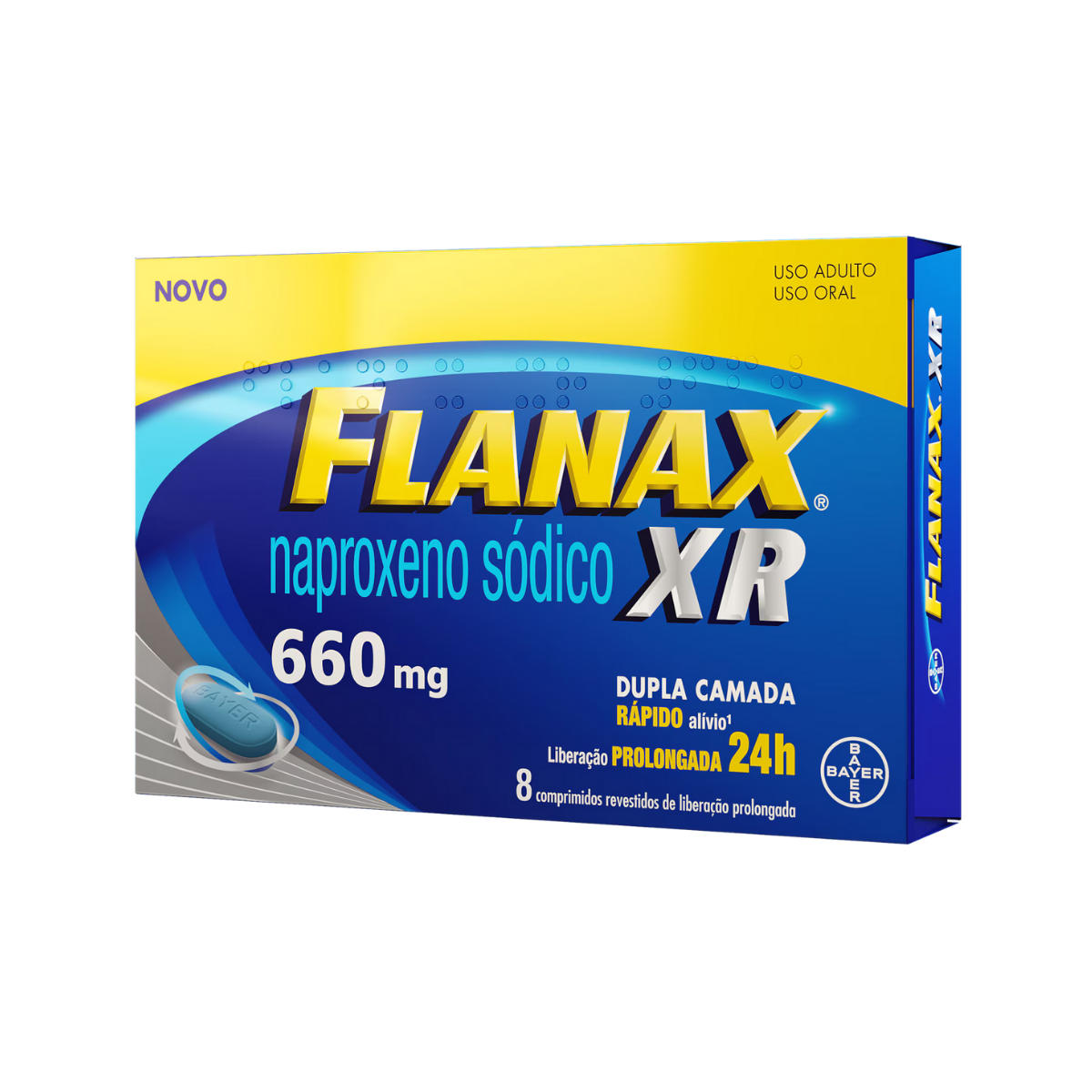 Flanax XR Bayer 660mg 8 Comprimidos