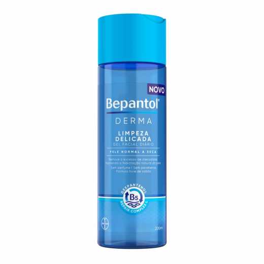 Gel de Limpeza Facial Bepantol Derma 200ml