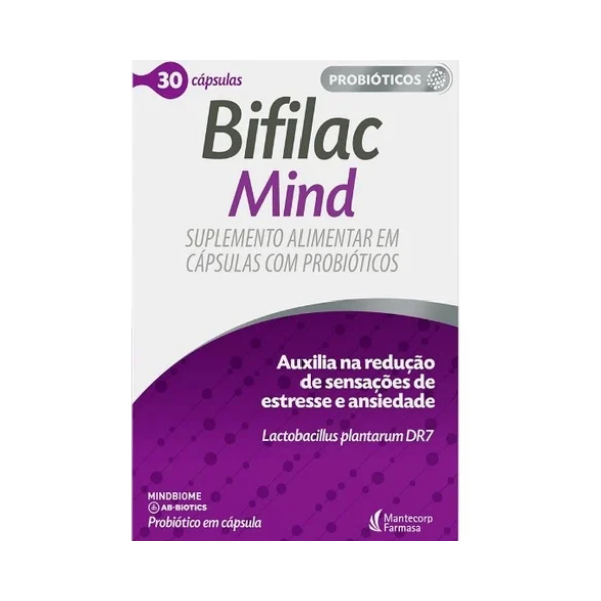 Suplemento Alimentar Bifilac Mind Mantecorp 30 Capsulas