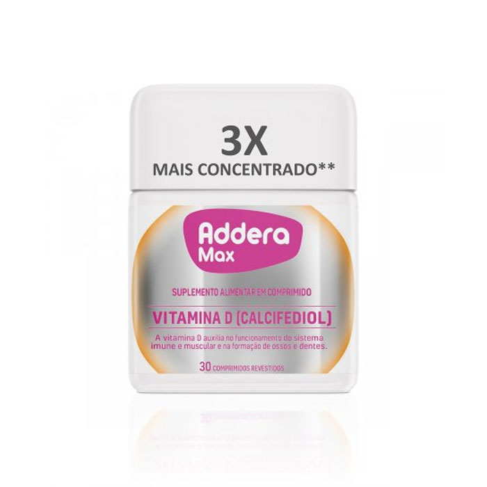 Addera Max Vitamina D 30 Comprimidos