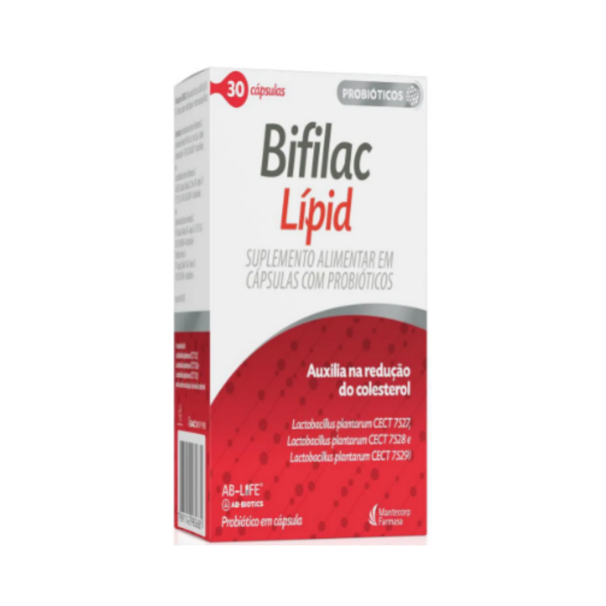 Suplemento Alimentar De Probioticos Bifilac Lipid Mantecorp 30 Capsulas